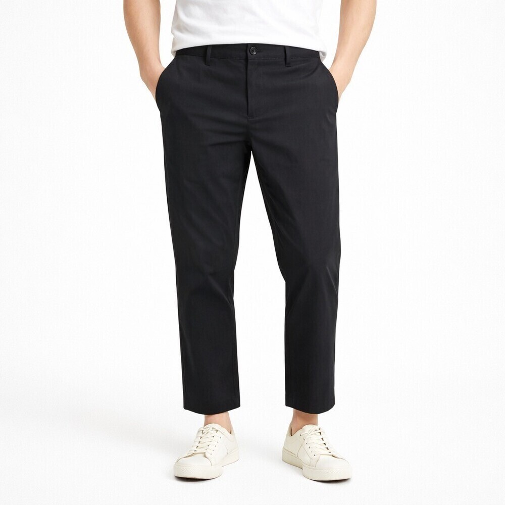 PRADA Men's Black Nylon Technical Trousers Pants Size IT 56 US 46 chinos